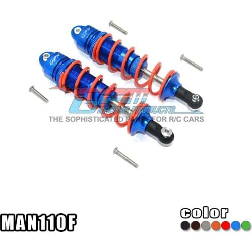 GPM ALUMINUM FRONT/REAR ADJUSTABLE DAMPERS 110MM For 1/8 ARRMA NERO 6S BLX AR106011/AR106009 RC Upgrade