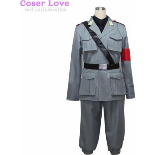 GIRLS und PANZER Anchovy Carpaccio Cosplay Costume Halloween Carnaval Christmas Costume