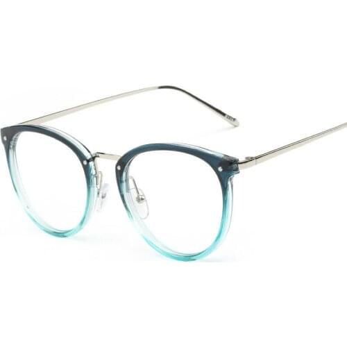 2018 Fashion Casual High Quality Unisex Eyewear Male Female Round Vintage Anti Blue Light Glasses Women Eyes Men Retro Eyeglass