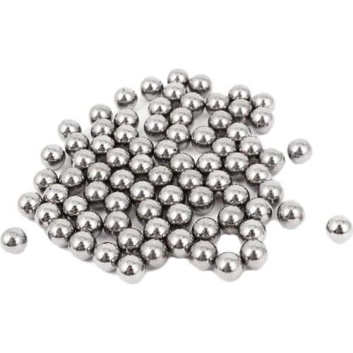 Pack Of 100 Nail Polish Mixing Ball Stainless Steel Beads Cosmetic Pen Nail Polish Accessories
