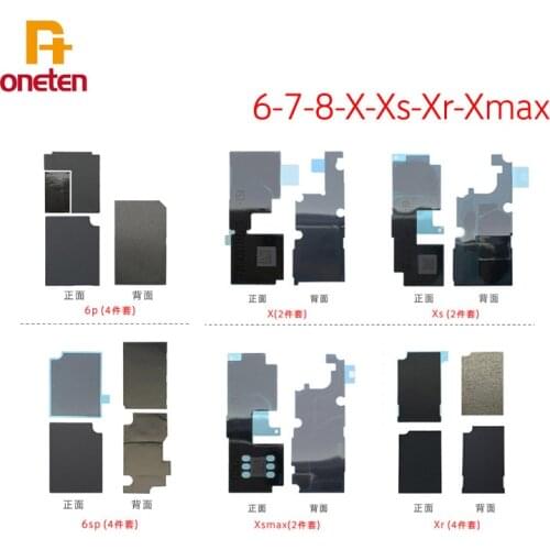 Heat Sink Sticker for iPhone 7 6 6S 8 Plus X XS XR 11 11Pro Max Anti-Static Logic Board Dissipation Cooling Glue