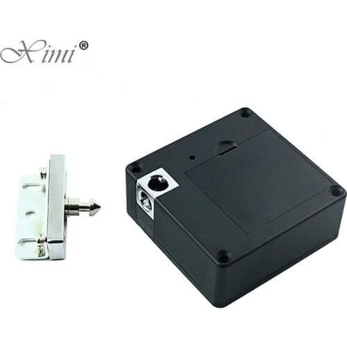 Good Quanity HM-L211 Invisible Hidden Cabinet Drawer Lock Locker 13.56MHZ Miface Card Cabinet Lock Electric Cabinet Lock
