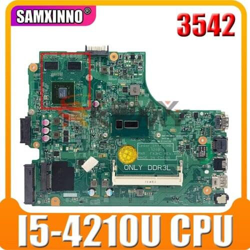 Original Laptop motherboard For DELL Inspiron 3542 Mainboard CN-08YP1D 08YP1D 13269-1 SR1EF I5-4210U N15V-GM-S-A2
