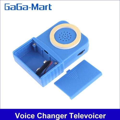 Portable Voice Changer 8 Voices Changeable Mini Telephone Voice Changer Televoicer