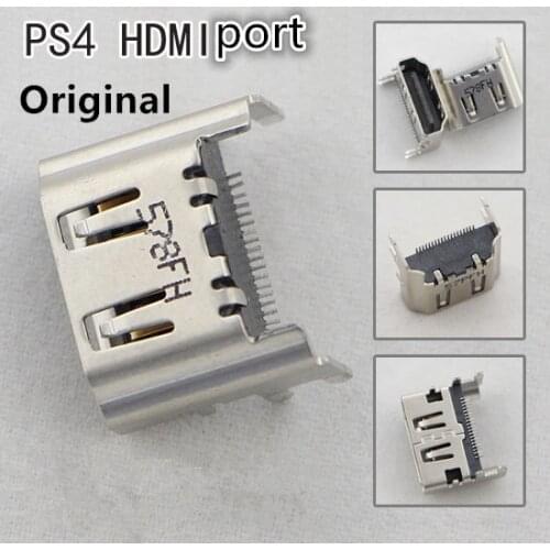 Original hdmi prot For Sony Playstation 4 PS4 HDMI Port Socket Interface Connector Replacement