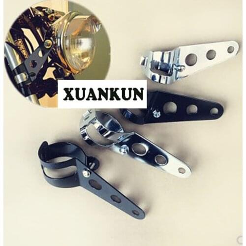 Retro Motorcycle Headlight Bracket Headlight Bracket Size Caliber