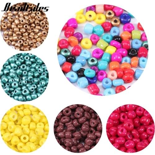 Beadtales1000pcs/lot 2.5mm Delica Miyuki Beads Glass Seed Beads Small Round Loose Bead For DIY Jewelry Making Earrings Bracelets