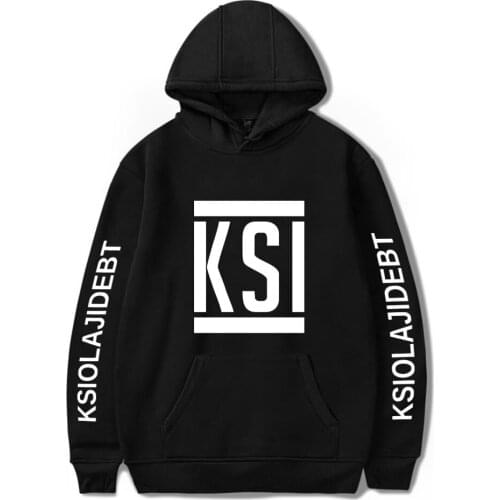 KSI Hoodies ( Down Like That ) Print Women/Men Long Sleeve Hooded Sweatshirts Hip Hop Casual Autumn Mens Streetwear KSI Clothes
