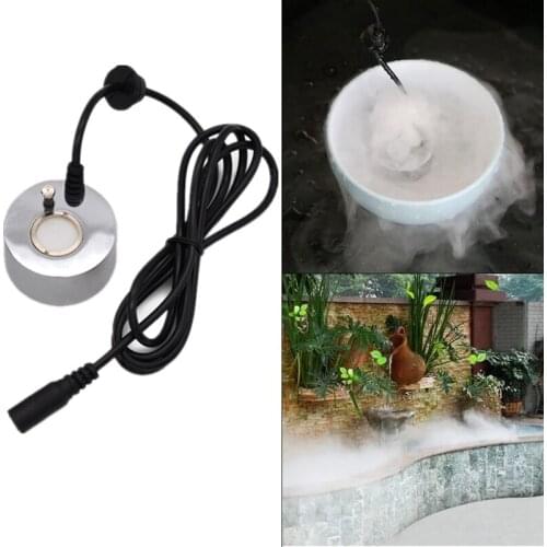 Mist Maker Fogger Ultrasonic Humidifier with 5Pcs Atomizing Heads Water Fountain Fog Atomizer Air Humidifier US Plug
