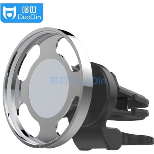 Rotate 360 Degrees Msg Safe Magnetic Suction Vehicle Wireless Charging Bracket Aluminum Alloy Clamps Metal Adsorbed