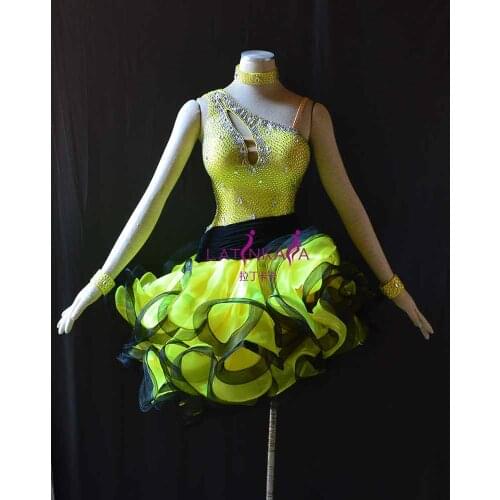 KAKA-L200515 Custom Made Women Dance Wear,Girls Fringe Latin Dress,Salsa Dress Tango Samba Rumba Chacha Dress,Girls Latin dress