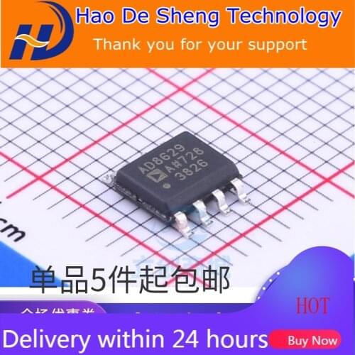 10PCS/LOT AD8629 AD8629ARZ Double Operational Amplifier SOP8 New Original In Stock