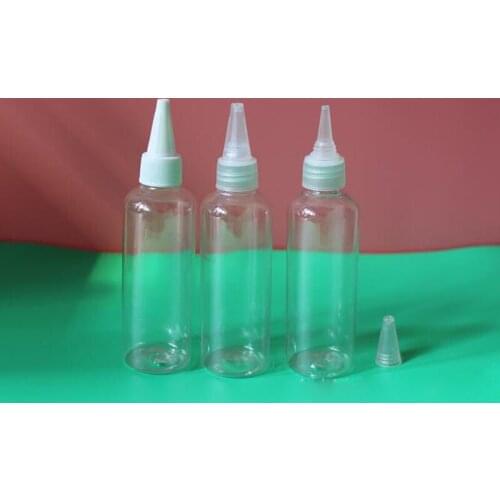100ml Empty Plastic E-Liquid Pigment Bottle Supply Pigment Paint Storage Bottle Container Clear Squeeze Oil Plastic Bottle M15C