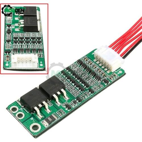 5S 15A Li-ion Lithium Battery BMS 18650 Charger Protection Board 18V 21V Cell Short Circuit Protection Integrated Circuits