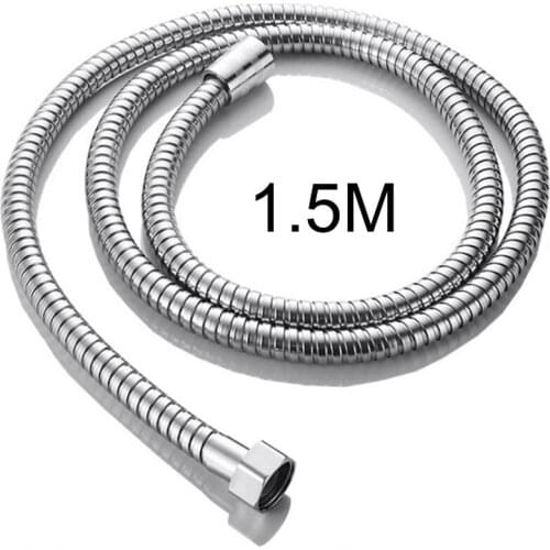 Bathroom Accessories 1.5 m Shower Hose Flexible Copper Core Stainless Steel Explosion-proof Shower Head Flexible hose