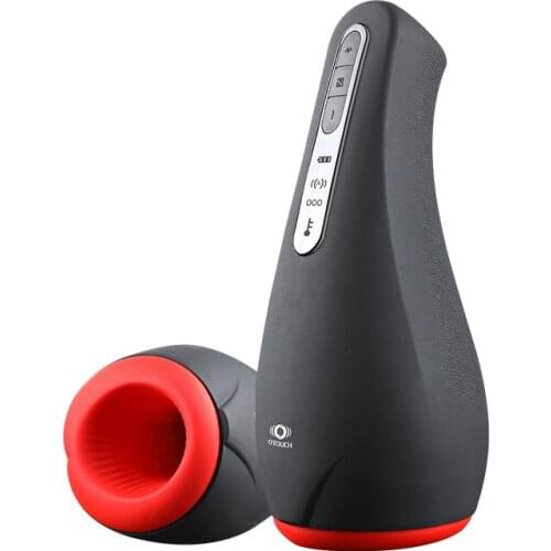 Automatic Oral Sex Toys For Men Penis Trainer Male Masturbator Delay Ejaculation Stimulate Glans Vibration Massager