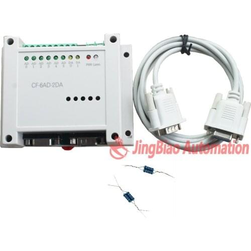 CF2N-6AD2DA programmable logic controller for CF2N PLC 6 analog input 2 analog output plc controller automation controls