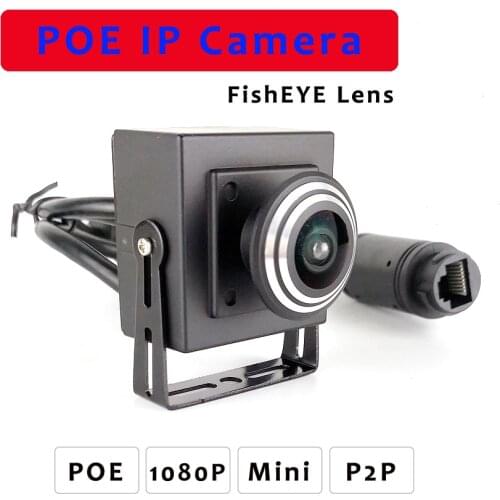 H.265 1080P MINI POE IP Camera Indoor Security Camera 2.0MP Onvif P2P Mini Meta Case Network Camera CMOS 2235 or SONY 323 CHIP