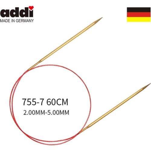 ADDI Lace Circular Knitting Needle 755-7 60 cm BRASS