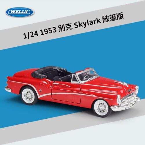 Welly 1: 24 1953 Buick Skylark Sports Car Simulation Alloy Car Model For Children Gifts
