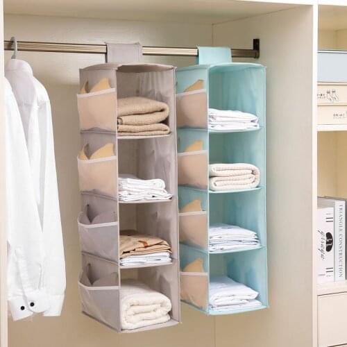 YT Underwear Wall Storage Bag 30*22*20cm Double-sided Dustproof Hanging Pocket Bra Collection Three-dimensional Private Storage