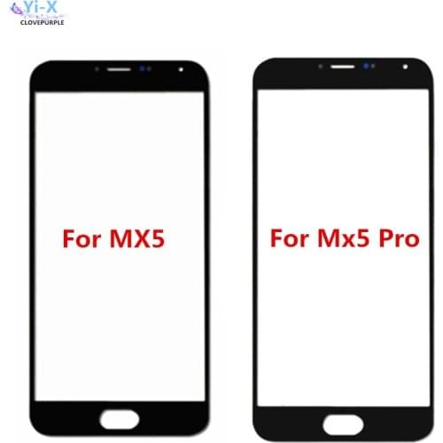 Touch screen For Meizu MX5 / Meizu MX5 Pro pro5 Front Outer Glass Top Lens Touch Screen Panel Replacement Parts