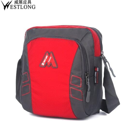 7737 Hot Women Men Leisure Shoulder Bag Nylon Waterproof Fashion Leisure Travel Zipper Messenger Casual Crossbody Bags