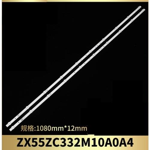 Led backlight strip for 55 inch TV ZX55ZC332M10A0A4 ZX55ZC332M10A0V2-K600 JL.D550A1330-114ES-M DLED55CNC 5X10 0003
