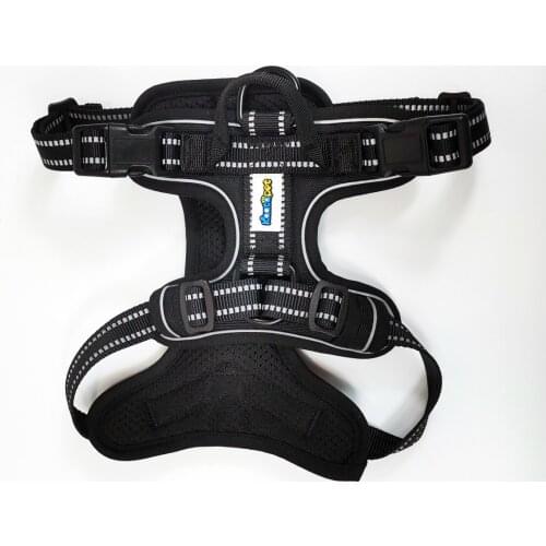 Outdoor Pet Dog Harness Reflective Adjustable Harness No Pulling Leashes Dog Harness