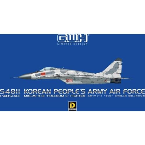 Great Wall S4811 1/48 Korean Peoples Army Air Force MiG-29 Fulcrum C plastic mo