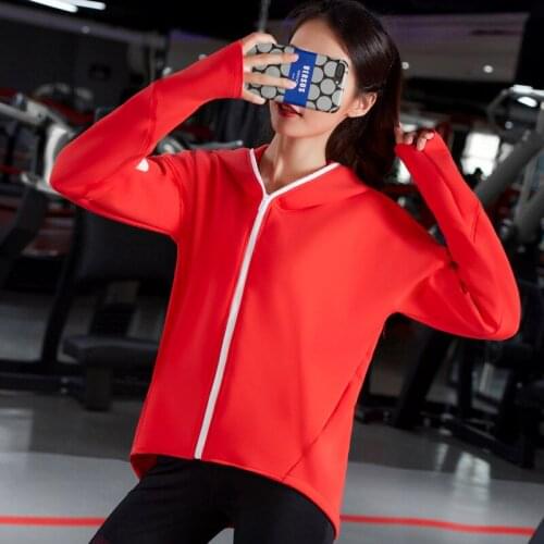 Women Autumn Sports Seamless Running Jacket Gym Long sleeves Fitness Workout Zip Hoodies Casual Zippere Outdoor Sports jacket
