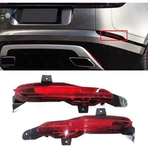 2x Auto Rear Bumper Fog Lamp Light Left & Right For 2018 Land Rover Range Rover Velar LR093439/LR093440