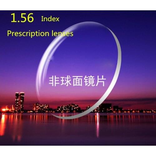 1.56 Index Prescription Lenses CR-39 Resin Aspheric Glasses Lenses for Myopia/Hyperopia/Presbyopia Eyeglasses Lens With Coating