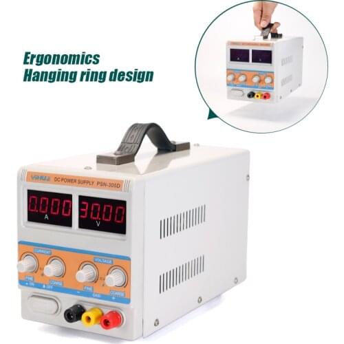 Four Digital Precise Display Current Value Power Supply YIHUA 305D- III 30V 5A Adjustable Power Supply Cellphone Repair