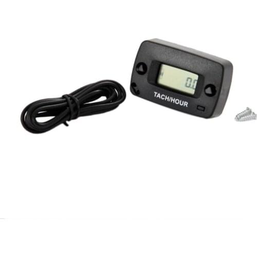 Digital Waterproof Inductive Engine Tachometer Used for Motorcycle ATV Marine Boat Generator Chainsaw Glider Outboard Retail