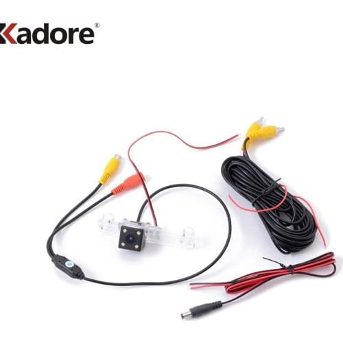 For Kia Sorento 2007 2008 2009 2010 2011 2012 Rear View Camera 4 LED Night Vision Reversing Auto Parking Monitor CCD HD Video