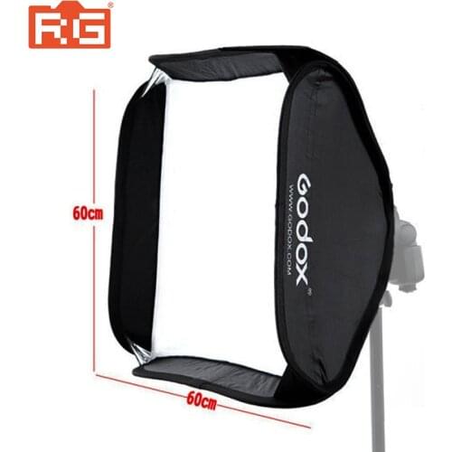 Godox 60x60cm Softbox (Only softbox) for Camera Studio Flash fit Bowens Elinchrom Mount