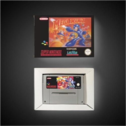 Mega Man 7 - EUR Version Action Game Card with Retail Box