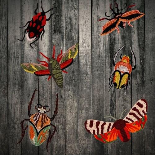 Butterfly patch for Clothing Sewing on Applique Patches Shirt Bag Jacket Badges for Clothe