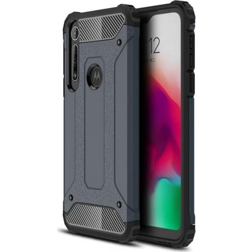 Shockproof cases For Motorola Moto G8 Play G8 Plus Case Dual Layer Hybrid Armor Hard Back Case for MOTO One macro Funda Capa