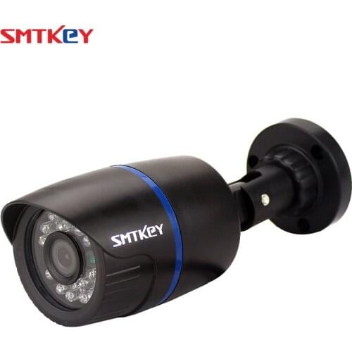 SMTKEY onvif h.265 2.0MP Color CMOS CCTV Bullet Camera 1080P waterproof Outdoor indoor Network Wired IP Camera