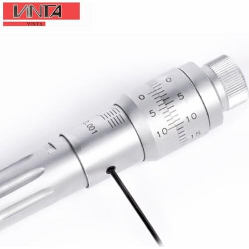 Three-point inside diameter micrometer 6-200 Three-point micrometer for inner hole high-precision measurement