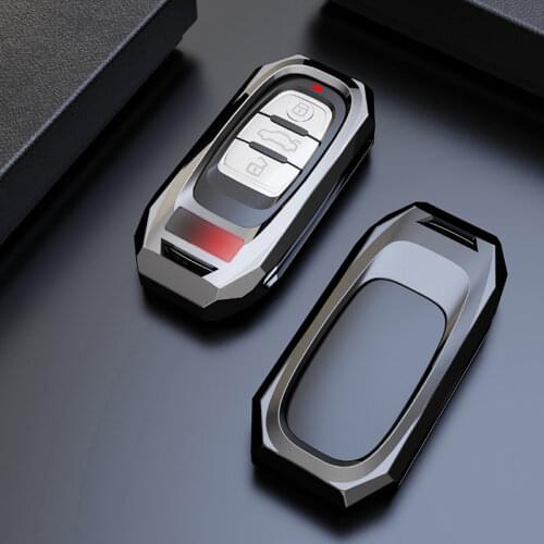 1 Pcs Zinc Alloy Car Key Cover For Audi A1 A3 Q2L Q3 S3 S5 S6 R8 TT TTS Q7 Q5 A6 A4L Q5L A5 A6L A7 A8 Q8 S4 S8 Car Accessories