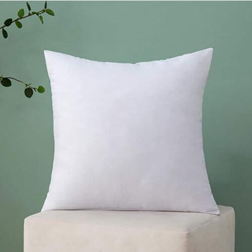 1pc Pillow Insert Hypoallergenic Premium Pillow Stuffer Sham Square for Decorative Cushion Bed Couch Sofa 16x16 Inch