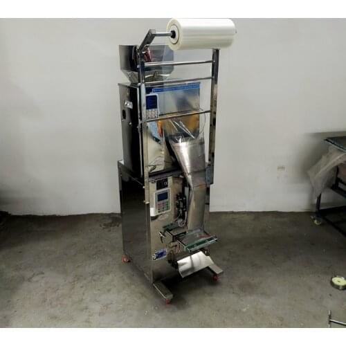 220V Granule Filling Machine 1-100g Tea Filling Automatic Weighing Machine Nut Coffee Bean Packing Machine for Small Business