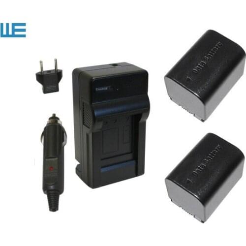 2X BN-VG121, BN-VG138, VG121, VG138 DATA Batteries and Charger for JVC GZ-HM350, GZ-HM430, GZ-HM435, GZ-HM445 GZ-EX515