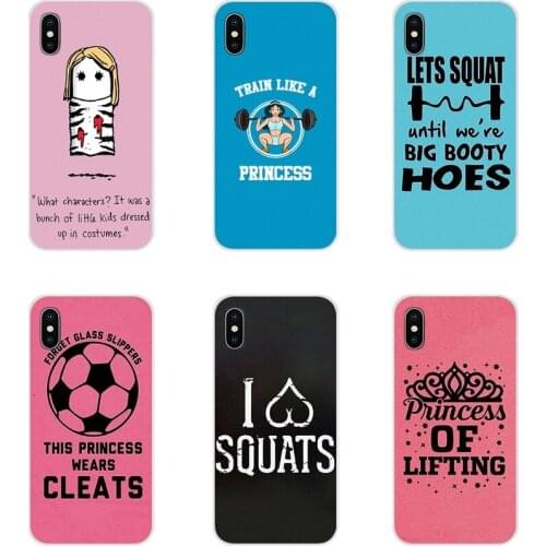 Accessories Phone Cases Cover Train Like A Princess Gym For Huawei P8 9 Lite Nova 2i 3i GR3 Y6 Pro Y7 Y8 Y9 Prime 2017 2018 2019