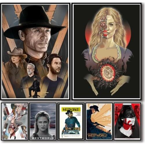 5D DIY Diamond Painting Tv Show Westworld Diamond Embroidery Full Round Drill Rhinestone Diamond Mosaic Picture Home Decoration