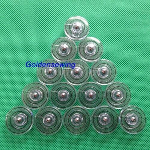 15 PCS BOBBINS Plastic for Singer 6235 6250 6251 6267 6268 7000 7005 7027