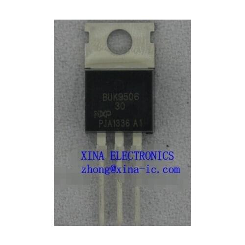 BUK9506-30 BUK9506 30V 75A TO-220 ROHS ORIGINAL 10PCS/lot Free Shipping Electronics composition kit